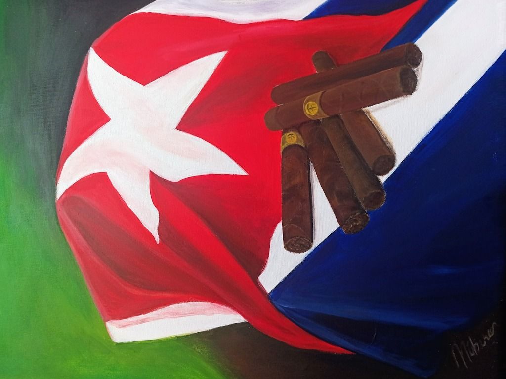 Cuban Flag Artwork